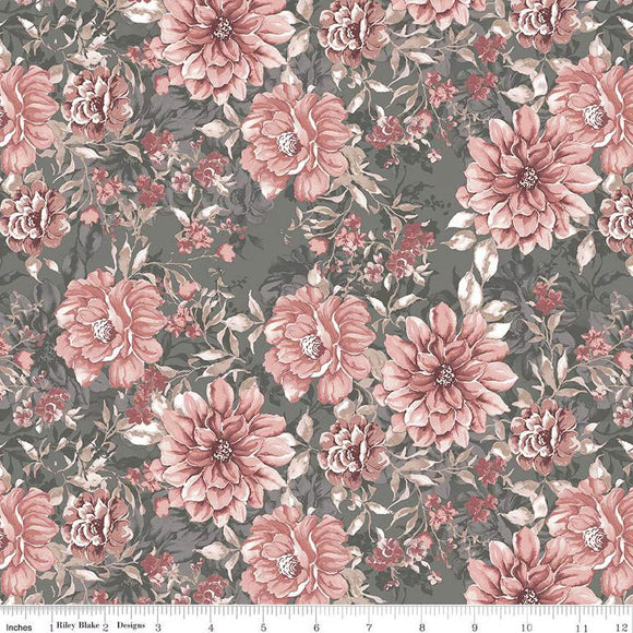 A Walk on the Prairie Main Sage Gray C15230-SAGEGRAY by Modern Prairie from Riley Blake by the yard