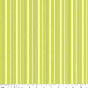 Pickleball Stripes Lime C16203-LIME by My Mind's Eye from Riley Blake by the yard