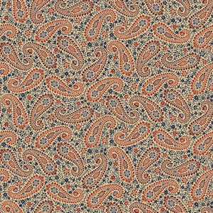Vintage Paisley JT-CD2113 MULTI by Wing And A Prayer from Timeless Treasures by the yard