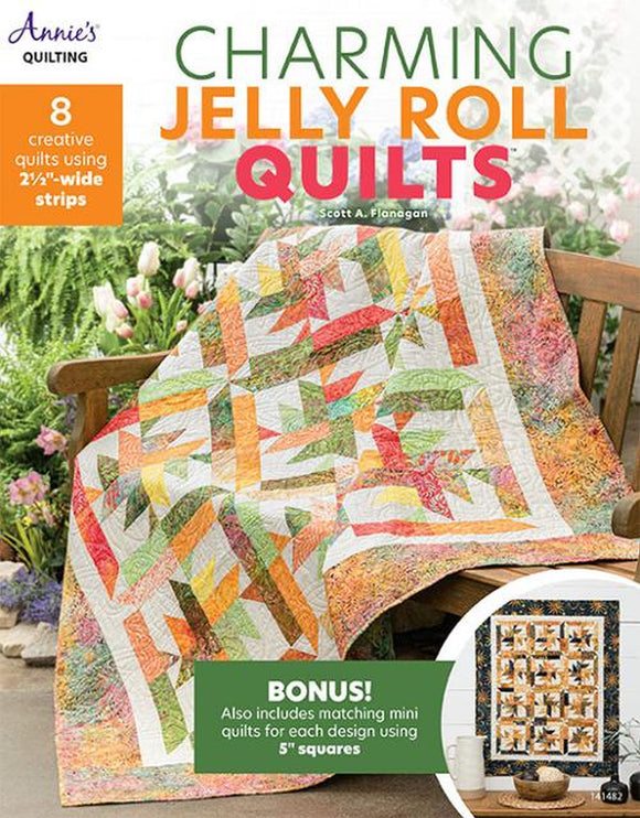 Charming Jelly Roll Quilts Patterns AS-141482 by Scott Flanagan