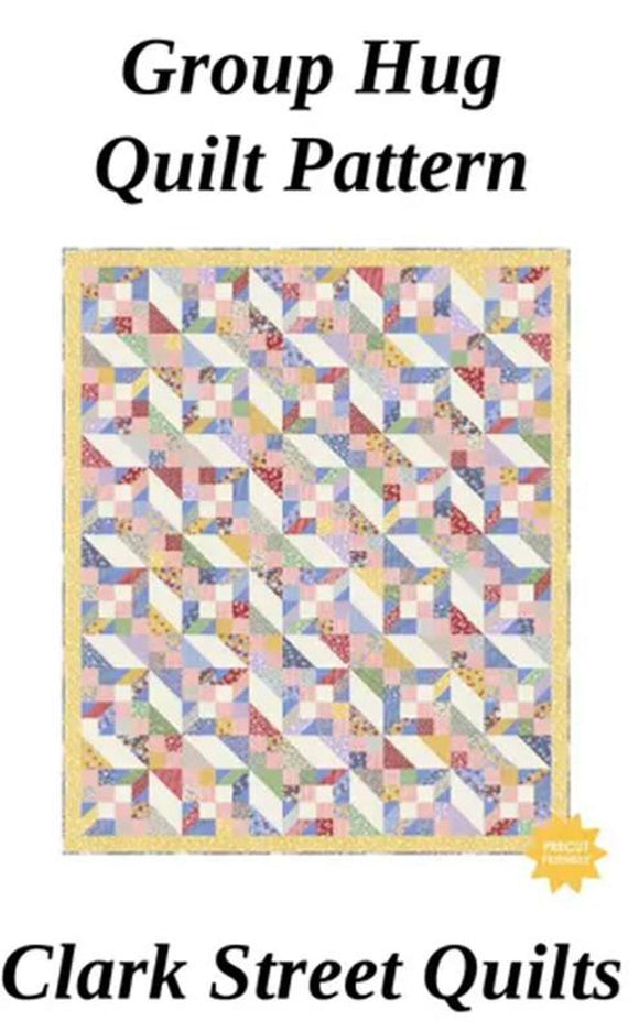 Group Hug G* CSQ 120 from Clark Street Quilts by the pattern