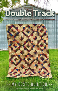 Double Track Pattern from My Beste Quilt Co by the pattern