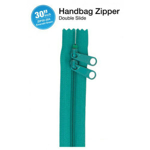 30" Emerald Handbag Zippers ZIP30-204 Double Sided byannie.com