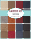 Flannel Gatherings Basics Layer Cake 49340LCF  by Primitive Gatherings from Moda by the pack