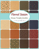 Flannel Season Charm Pack 9840PPF by Kansas Troubles from Moda by the pack