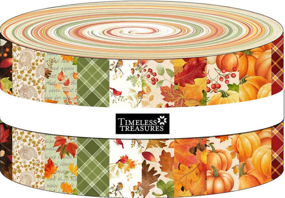 Gather with a Grateful Heart CPSTRIP40-CD GATHER from Timeless Treasures by the pack
