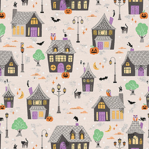 Haunted House Cream 12023174 from Fabri-Quilt 