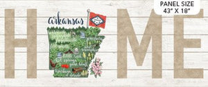 My Home State Arkansas 18" x 43" Panel DP23133 10 from Northcott