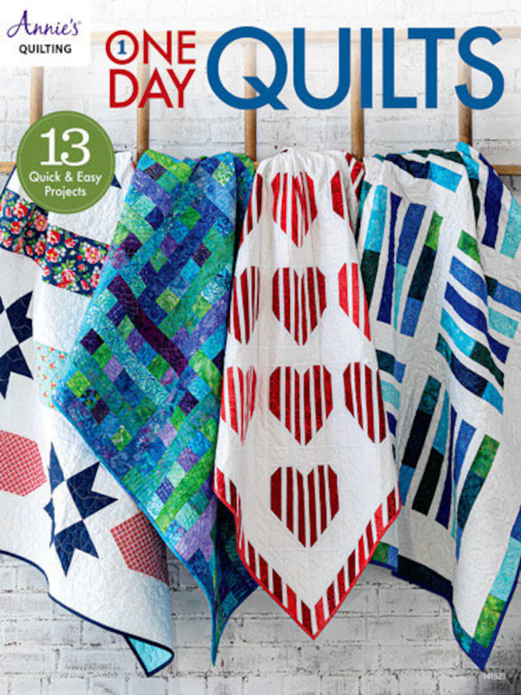 One Day Quilts Pattern Book (13 Projects Per Book) by Annie