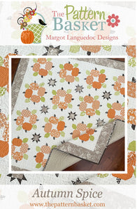 Autumn Spice Quilt Pattern TPB-2103 from Pattern Basket