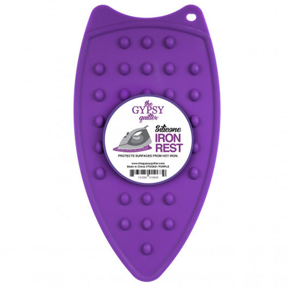 The Gypsy Quilter Silicone Iron Rest Purple