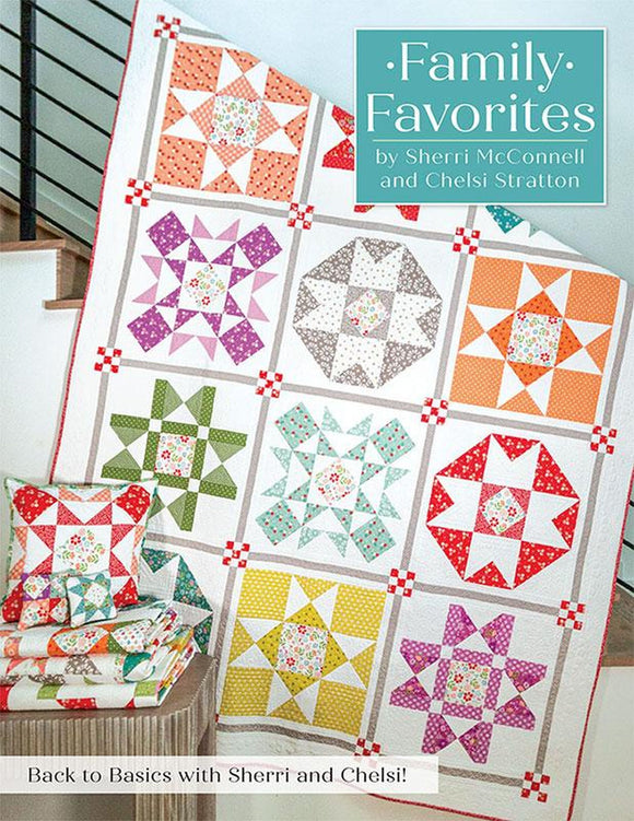 Family Favorites G ISE 959 Quilt Book by Sherri McConnell