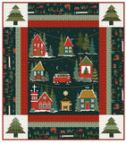 Christmas Is in Town Panel Quilt Boxed Kit KT-14741 by Sandy Gervais from Riley Blake by the box