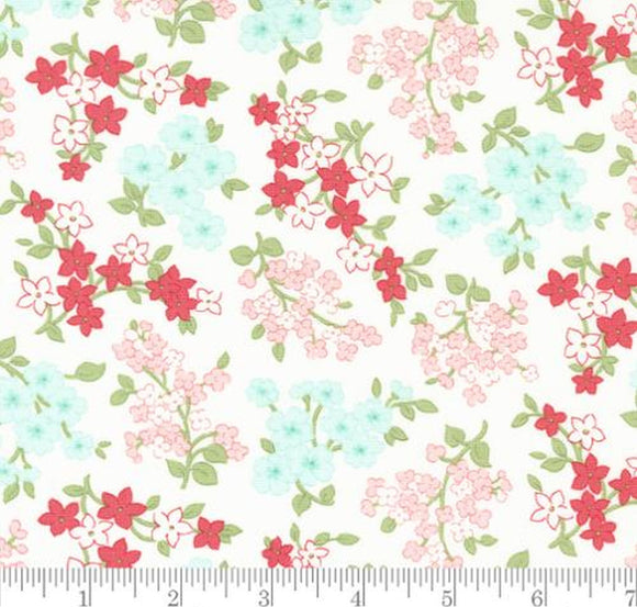 Lighthearted Gather Cream Fabric 55294 11 by Camille Roskelley from Moda