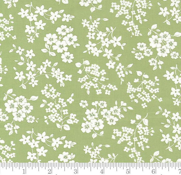 Lighthearted Gather Green Fabric 55294 19 by Camille Roskelley from Moda