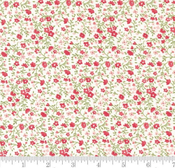 Lighthearted Gather Meadow Cream Fabric 55297 11 by Camille Roskelley from Moda 