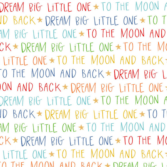 To The Moon Running Words TTMO5205-W from P & B 