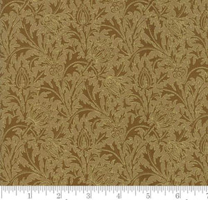 Morris Holiday 108" Met Gold 11144 22M by V and A from Moda