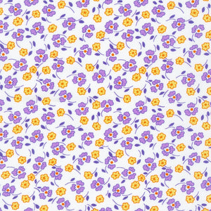 PANSY FLHD-21887-220 by Debbie Beaves from Flowerhouse: Little Blossoms from Robert Kaufman
