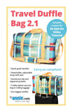 Travel Duffle Bag 2.1 Pattern PBA203-2.1 byAnnie.com