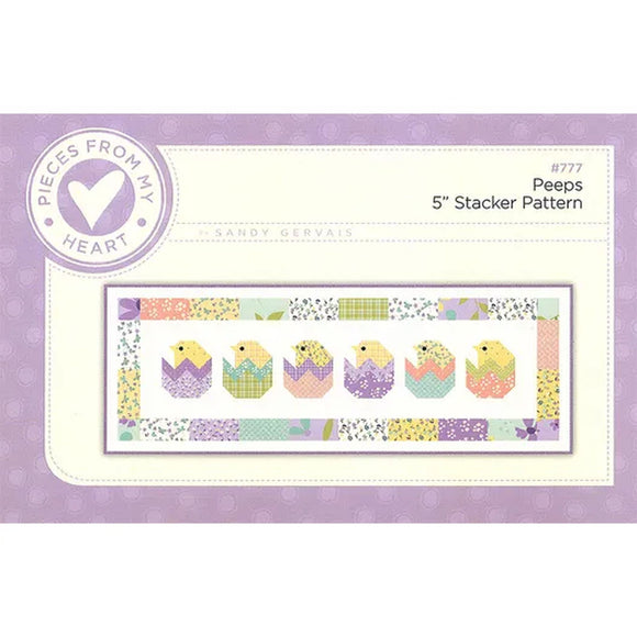 Peeps Tablerunner Pattern PH-777 by Pieces From My Heart