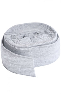 Fold-over Elastic 3/4in x 2yd Pewter SUP211-2-PEWTER byannie.com