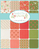Poinsettia and Pear Jelly Roll 37710JR by Sherri & Chelsi for Moda by the roll