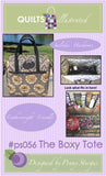 The Boxy Tote pattern PS056 by Penny Sturges the pattern