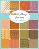 Pumpkin Spice Gather Mini Charm 49290MC by Primitive Gatherings from Moda by the pack