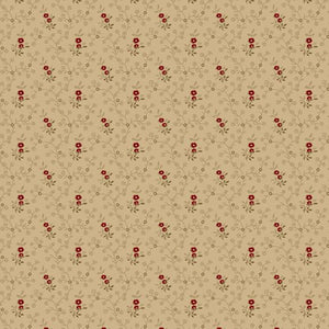 Pam's Patchwork Stars Reproduction Fabric Nutmeg R171124D  BEIGE by Pam Buda from Marcus by the yard