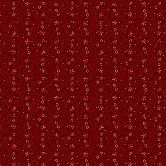 Prairie Dry Goods II Village Vine R171646D RED by Pam Buda from Marcus by the yard
