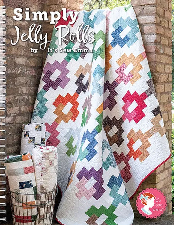 Simply Jelly Rolls Quilt Book It's Sew Emma #ISE-955