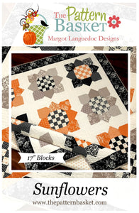 Sunflowers Quilt Pattern By Margot Languedoc from The Pattern Basket