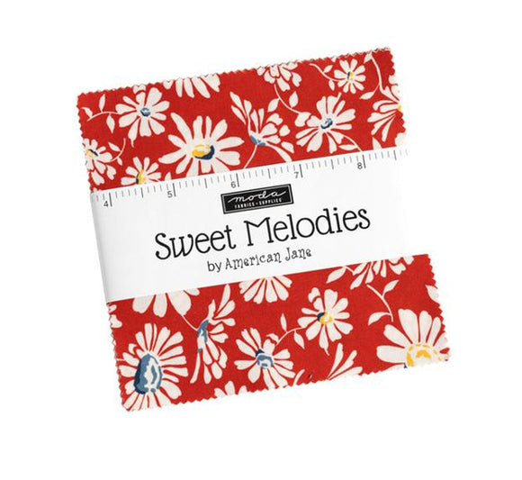 Sweet Melodies Charm Pack 21810PP by American Jane from Moda