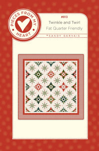 Twinkle and Twirl Quilt Pattern #813 by Sandy Gervais