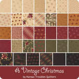 A Vintage Christmas Layer Cake 9780LC by Kansas Troubles from Moda by the pack