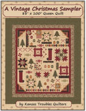 A Vintage Christmas Sampler from Kansas Troubles by the pattern