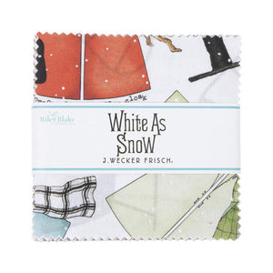 White as Snow 5" Stacker 5-13550-42 by J. Wecker Frisch from Riley Blake 