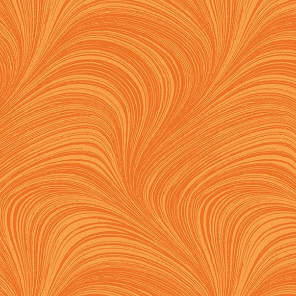 Wave Texture Tangerine 2966-39 from Benartex 