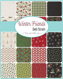 Winter Friends Mini Charm 56130MC by Deb Strain from Moda by the pack