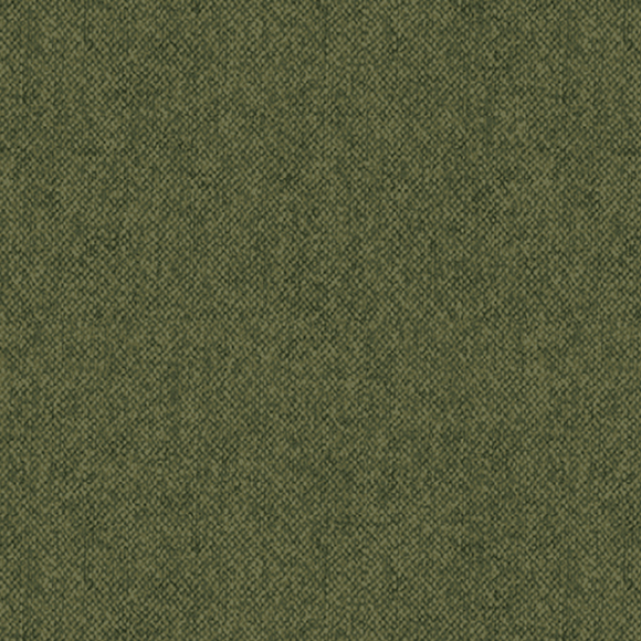 Winter Wool Green Tweed Flannel Fabric 961844B from Benartex by the yard