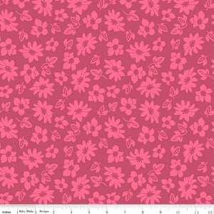 Extravaganza Pink Floral Quilt Fabric C4645P