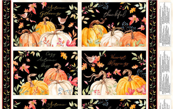 Autumn Day Placemat Panel 33862-298 from Wilmington