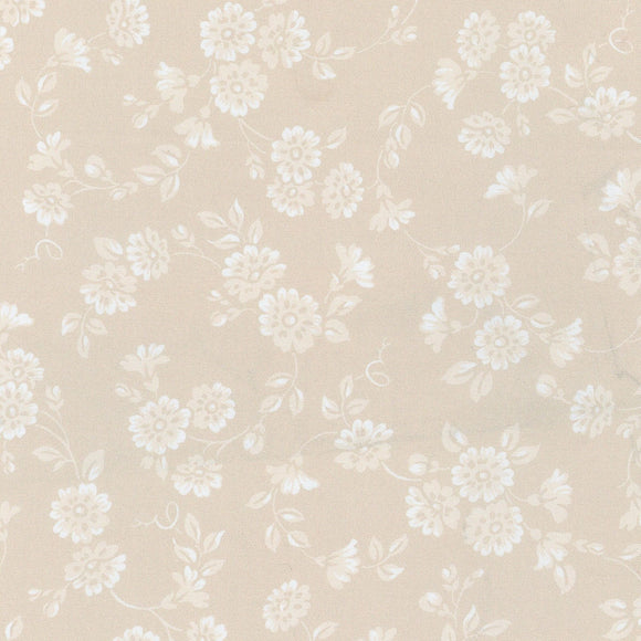 Backdrop Taupe Flowers 108