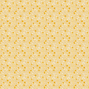 Basin Feedsacks Yellow Vine 30's Fabric C12282-Yellow from Riley Blake by the yard