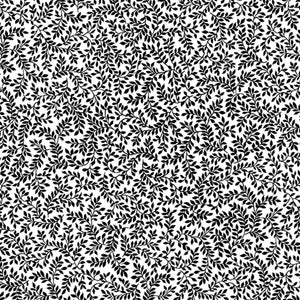 Better Basics White/Black Packed Fern Fabric 7797-99 from Kanvas by the yard