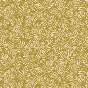 Boughs of Beauty Antique Gold 108" Wideback Fabric 9661W-73 from Benartex by the yard