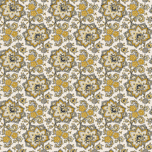 Buttercup Blooms Gold Floral C11152-Gold from Riley Blake by the yard