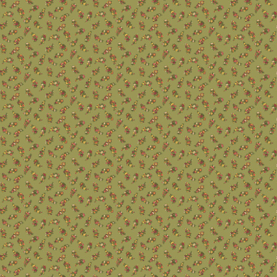 Carlisle Green Floral leaf 8471-NG from Andover by the yard
