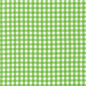 Carolina Lime Green Quarter Inch Gingham Fabric 1636850 from Robert Kaufman by the yard
